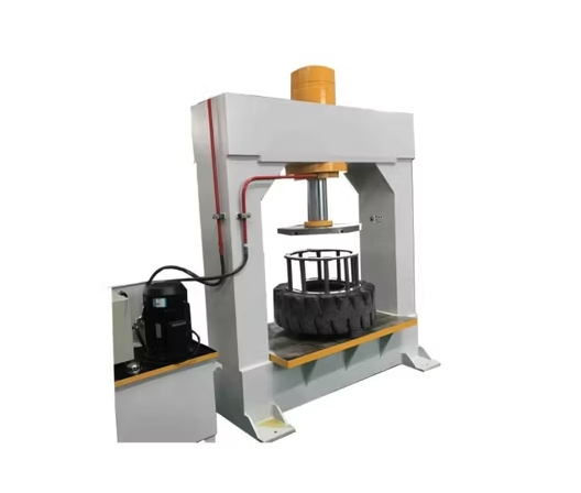 Heavy-Duty Hydraulic Solid Truck Tire Press Machine